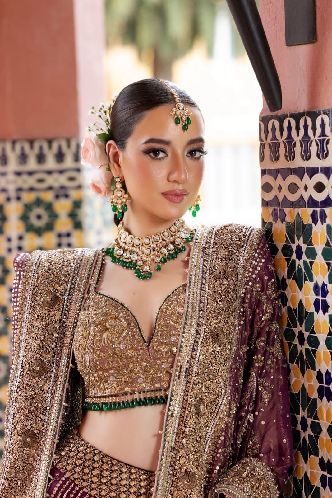 Bridal makeup